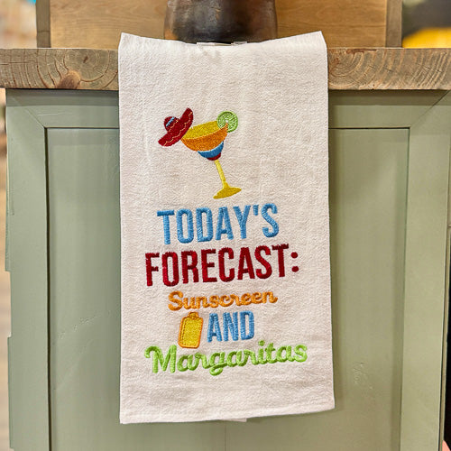 Beach Themed Tea Towel