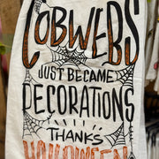 Cobwebs Tea Towel