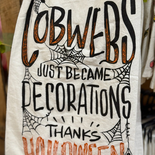 Cobwebs Tea Towel