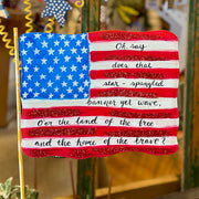 Star Spangled Flag Yard Stake