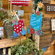 Firecracker Yard Stake