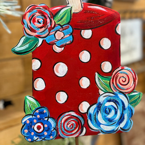 Firecracker Yard Stake