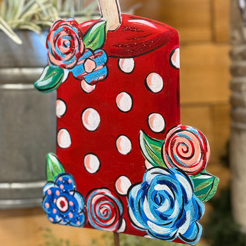 Firecracker Yard Stake