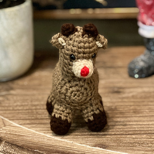 Small Crochet Reindeer