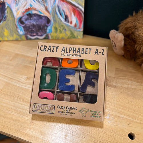 Crazy Alphabet Crayon Set