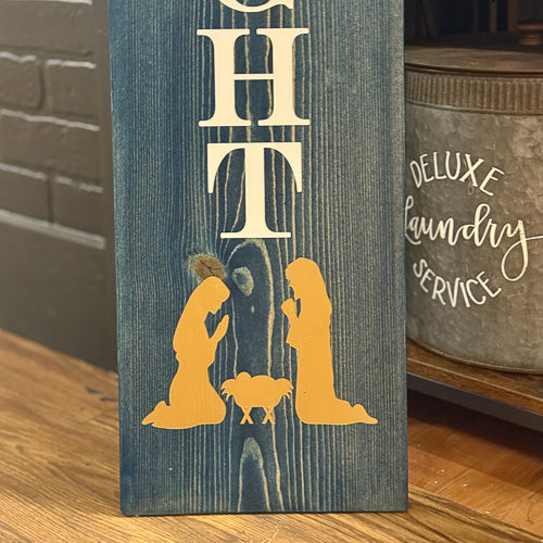 Oh Holy Night Porch Leaner