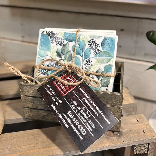 Patterned Coaster Set