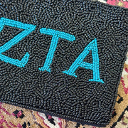 Greek Letters Zippered Pouch