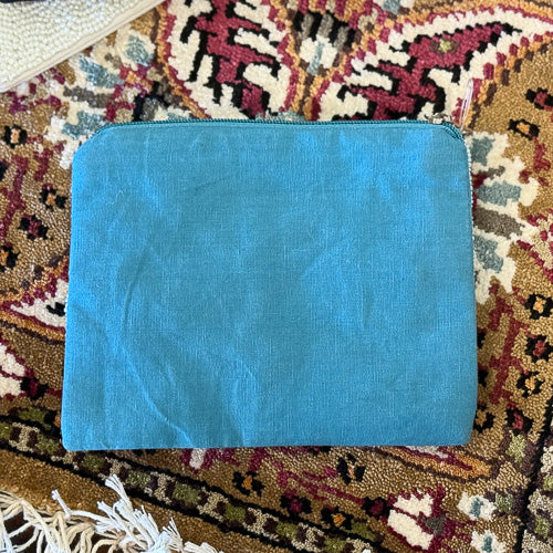 Greek Letters Zippered Pouch