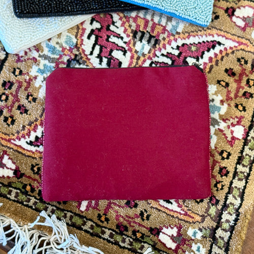 Greek Letters Zippered Pouch