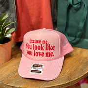 Excuse Me Trucker Hat