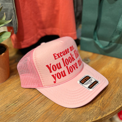 Excuse Me Trucker Hat