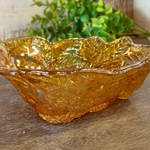 Pinecone Print Candy Bowl