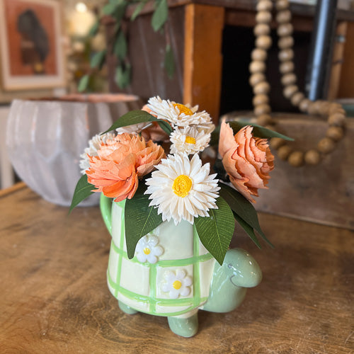 Turtle Mug Sola Flowers