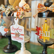 Fall Themed Apothecary Jar