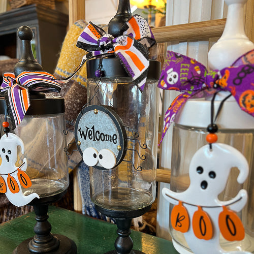 Halloween Themed Apothecary Jar