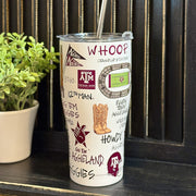 Collegiate Themed Tumbler