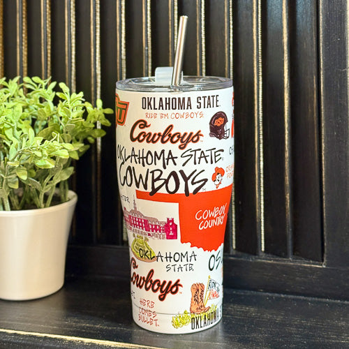 Collegiate Themed Tumbler
