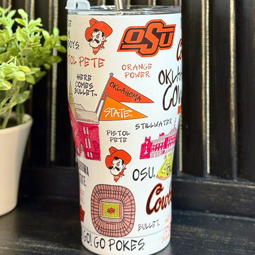 Collegiate Themed Tumbler