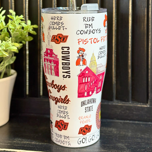 Collegiate Themed Tumbler