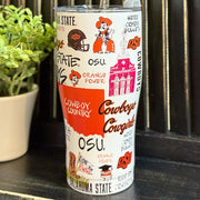 Collegiate Themed Tumbler