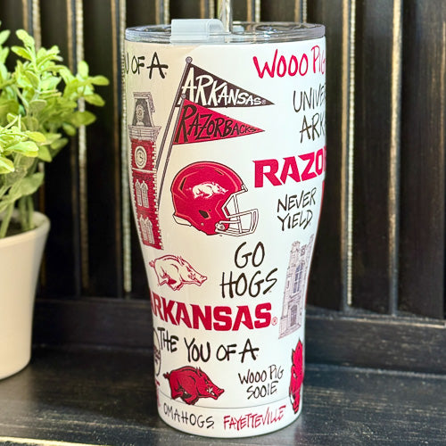Collegiate Themed Tumbler