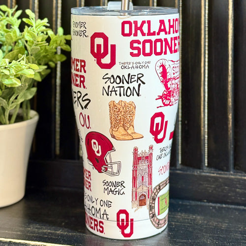 Collegiate Themed Tumbler