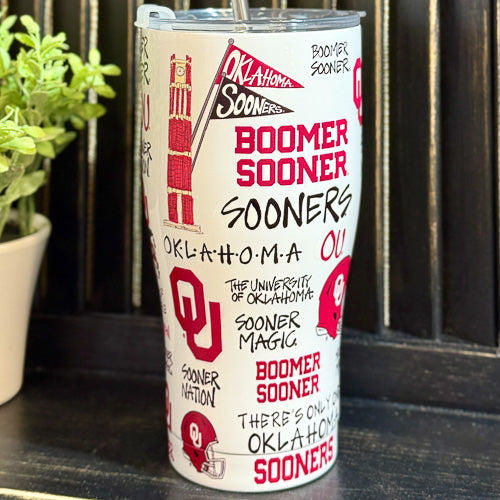 Collegiate Themed Tumbler