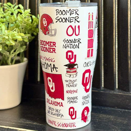 Collegiate Themed Tumbler