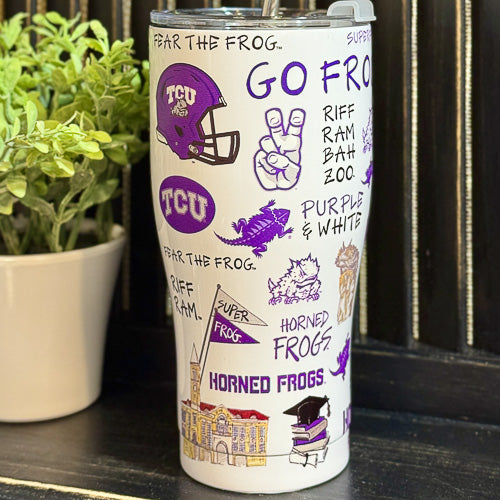 Collegiate Themed Tumbler