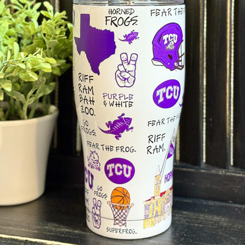 Collegiate Themed Tumbler