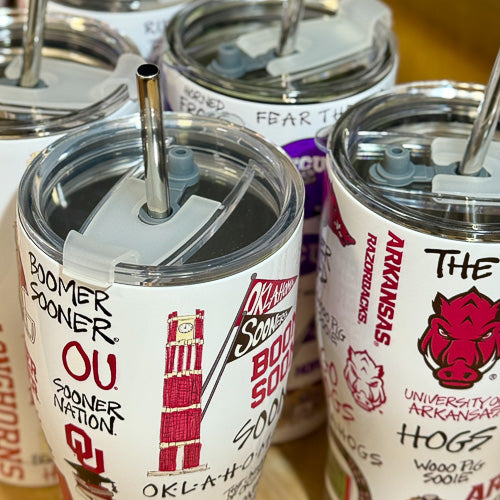 Collegiate Themed Tumbler