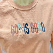 God is Good Embroidered Tee