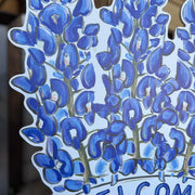 Bluebonnet Welcome Door Sign