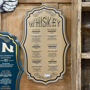Gin & Whiskey Sign