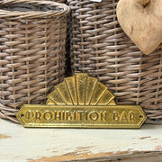 Prohibition Bar Wall Plate