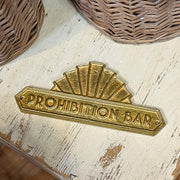 Prohibition Bar Wall Plate
