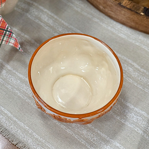 Small Fall Pumpkin Bowl
