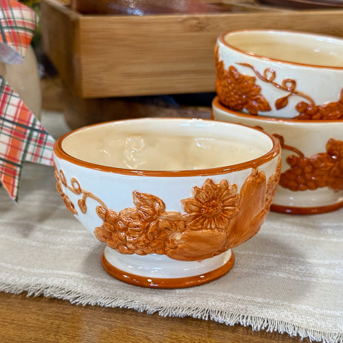 Small Fall Pumpkin Bowl