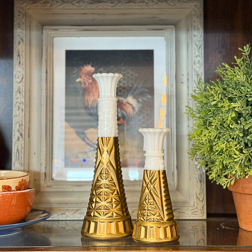 Milk Glass Vase
