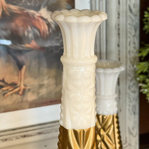 Milk Glass Vase