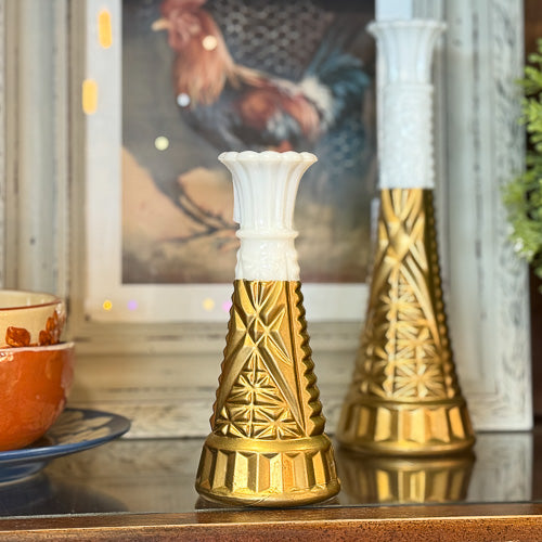 Milk Glass Vase