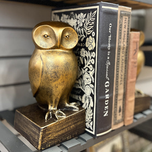 Owl Bookends Set