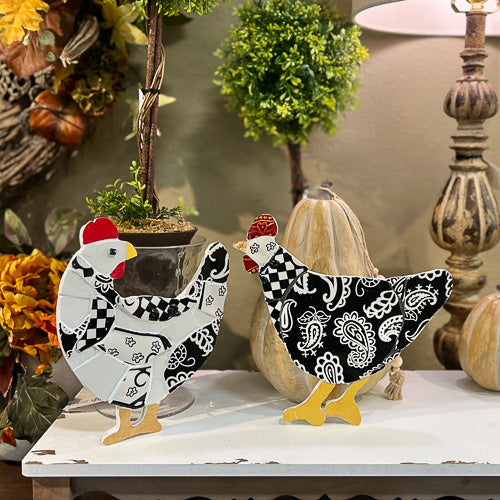 Patterned Mosaic Chicken