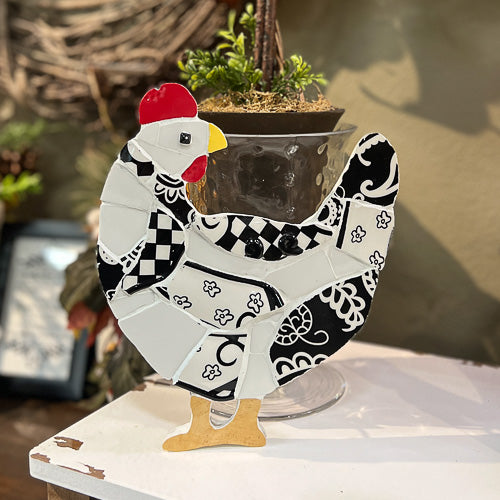 Patterned Mosaic Chicken