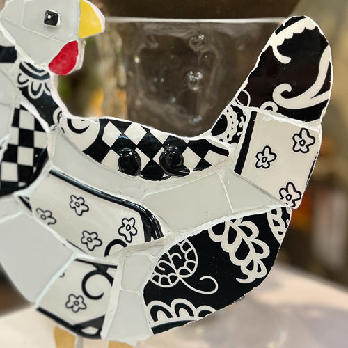 Patterned Mosaic Chicken