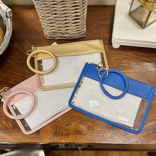 Clear Wristlet