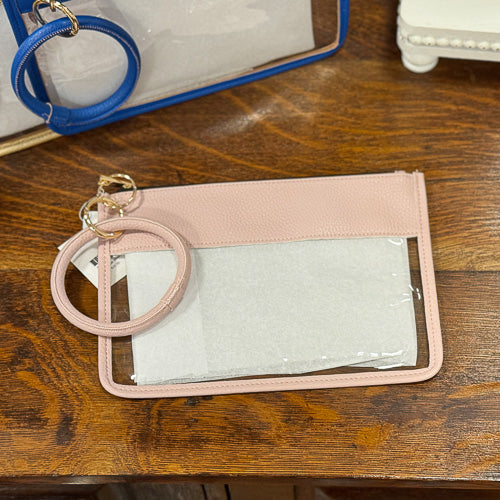 Clear Wristlet