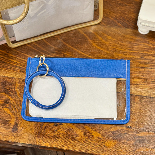 Clear Wristlet