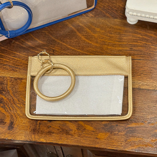 Clear Wristlet